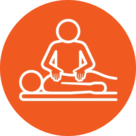 icon of a massage